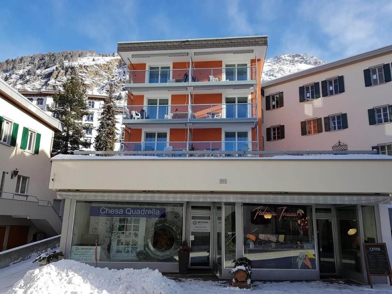 Appartement Chesa Quadrella à Pontresina Extérieur photo